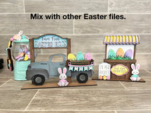 Load image into Gallery viewer, Easter Interchangeable Farmhouse Truck File SVG, Glowforge, LuckyHeartDesignsCo