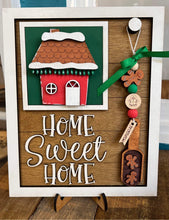 Load image into Gallery viewer, Wood Scoop Interchangeable Leaning Sign File SVG, Glowforge, LuckyHeartDesignsCo
