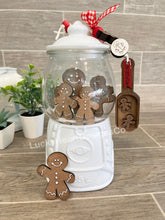 Load image into Gallery viewer, Christmas Gumball Machine Filler File SVG, Glowforge, LuckyHeartDesignsCo