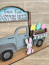 Load image into Gallery viewer, Easter Interchangeable Farmhouse Truck File SVG, Glowforge, LuckyHeartDesignsCo