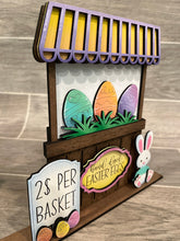 Load image into Gallery viewer, Easter Interchangeable Market Stand File SVG, Glowforge, LuckyHeartDesignsCO