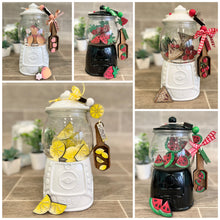 Load image into Gallery viewer, Fruit Gumball Machine Filler File SVG, Glowforge Tiered Tray, LuckyHeartDesignsCo