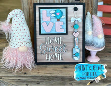 Load image into Gallery viewer, Family Home Tiered Tray Wood Scoop File SVG, Part Of, Glowforge, LuckyHeartDesignsCo