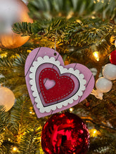 Load image into Gallery viewer, Valentines Heart Shiplap Ornament File SVG, Glowforge, LuckyHeartDesignsCo