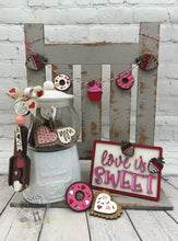 Load image into Gallery viewer, Chair Tiered Tray Display File SVG, Glowforge, LuckyHeartDesignsCo