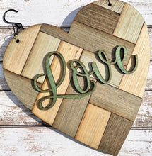 Load image into Gallery viewer, Shiplap Rustic Pallet Hearts File SVG, Farmhouse Valentines Glowforge, LuckyHeartDesignsCo