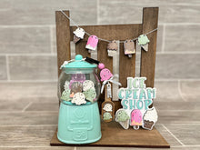 Load image into Gallery viewer, Chair Tiered Tray Display File SVG, Glowforge, LuckyHeartDesignsCo