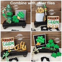 Load image into Gallery viewer, St. Patrick's Day Gumball Machine Filler File SVG, Glowforge, LuckyHeartDesignsCo