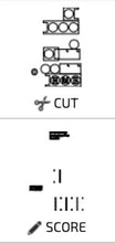 Load image into Gallery viewer, HOME Round Interchangeable Leaning Ladder Sign File SVG, Glowforge, LuckyHeartDesignsCo