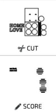 Load image into Gallery viewer, Home Square Round Interchangeable Leaning Sign File SVG, Leaning Ladder, Glowforge, LuckyHeartDesignsCO