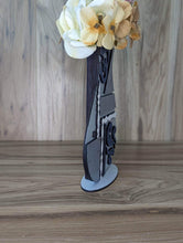 Load image into Gallery viewer, Vintage Rustic Vase File SVG, Glowforge Farmhouse Floral, LuckyHeartDesignsCo