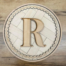 Load image into Gallery viewer, Pallet Rustic Round Backer Sign File SVG, Farmhouse Glowforge, LuckyHeartDesignsCo