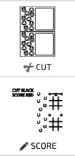 Load image into Gallery viewer, St. Patrick's Day Tic-Tac-Toe Kit File SVG, Glowforge, LuckyHeartDesignsCo