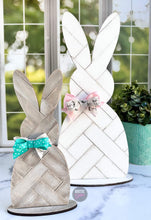 Load image into Gallery viewer, Pallet Rustic Standing Easter Bunny File SVG, Farmhouse Glowforge, LuckyHeartDesignsCo