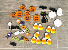 Load image into Gallery viewer, Halloween Gumball Machine Filler File SVG, Glowforge Tiered Tray, LuckyHeartDesignsCo