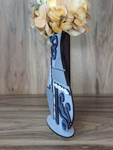 Load image into Gallery viewer, Vintage Rustic Vase File SVG, Glowforge Farmhouse Floral, LuckyHeartDesignsCo