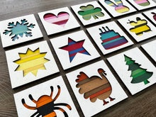 Load image into Gallery viewer, Pallet Shapes Interchangeable Leaning Sign File SVG, Leaning Ladder Seasonal Shapes, Glowforge Laser, LuckyHeartDesignsCo