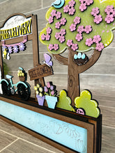 Load image into Gallery viewer, Holder Box Spring Flower Add On File SVG, Glowforge, LuckyHeartDesignsCo