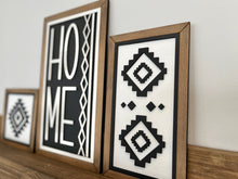 Load image into Gallery viewer, Aztec Western Boho Sign Trio File SVG, Glowforge, LuckyHeartDesignsCo