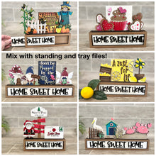 Load image into Gallery viewer, Standing File Holder Door Hanger Sign File SVG, Glowforge, LuckyHeartDesignsCo