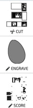 Load image into Gallery viewer, Farm Chicken Sign Trio File SVG, Glowforge Farmhouse Egg, LuckyHeartDesignsCo