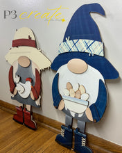 Load image into Gallery viewer, Farm Chicken Tall Porch Interchangeable Leaning Sign Gnome File SVG, Glowforge Eggs, LuckyHeartDesignsCo