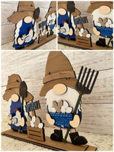 Load image into Gallery viewer, Farm Tall Gnome Interchangeable File SVG, (add on-gnomes sold separately) Glowforge Chicken Eggs, LuckyHeartDesignsCo