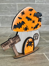Load image into Gallery viewer, Gnome Mushroom Halloween Interchangeable House File SVG, (add on) Pumpkin Tiered Tray, Glowforge, LuckyHeartDesignsCoPeace Love