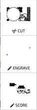 Load image into Gallery viewer, Chickens Door Hanger File SVG, Glowforge Chicken wire Eggs Farm, LuckyHeartDesignsCo