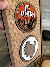 Load image into Gallery viewer, Chicken Wire Round Interchangeable Leaning Sign File SVG, Glowforge, Farmhouse, LuckyHeartDesignsCo