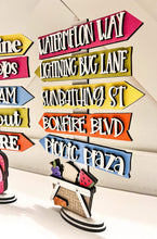 Load image into Gallery viewer, Summer Street Sign File SVG, Glowforge Summer, LuckyHeartDesignsCo