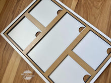 Load image into Gallery viewer, Tall Rectangle Interchangeable Leaning Sign File SVG, Seasonal Home Sign, LuckyHeartDesignsCo