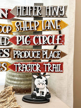 Load image into Gallery viewer, Farm Street Sign File SVG, Glowforge, LuckyHeartDesignsCo