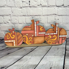 Load image into Gallery viewer, Vintage Rustic Fall Pumpkin Trio File SVG, Fall Glowforge, LuckyHeartDesignsCo