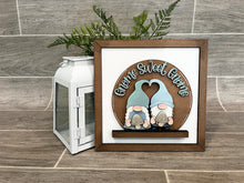 Load image into Gallery viewer, Square Backer Snow Globe Interchangeable File SVG, Glowforge, Seasonal sign, LuckyHeartDesignsCo