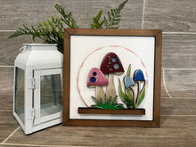 Load image into Gallery viewer, Square Backer Snow Globe Interchangeable File SVG, Glowforge, Seasonal sign, LuckyHeartDesignsCo