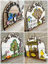 Load image into Gallery viewer, Standing File Holder Door Hanger Sign File SVG, Glowforge, LuckyHeartDesignsCo