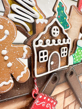 Load image into Gallery viewer, Christmas Cookies For The Flower Basket Interchangeable File SVG, Holiday, Christmas Tiered Tray, Glowforge, LuckyHeartDesignsCo