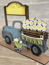 Load image into Gallery viewer, Daisy add on Farmhouse Truck Interchangeable File SVG, Spring, Flower, Summer, LuckyHeartDesignsCo