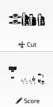 Load image into Gallery viewer, Halloween Nutcracker File SVG, Glowforge Jack-o-lantern, Black Cat, Skull, Skeleton, Tiered Tray, LuckyHeartDesignsCo