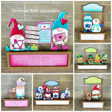 Load image into Gallery viewer, Holder Box For The Tiered Tray Gnomes File SVG, Glowforge, Holiday, Christmas, Fall Halloween, LuckyHeartDesignsCo