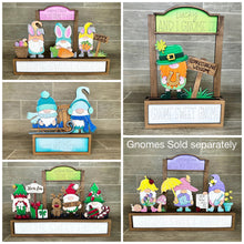 Load image into Gallery viewer, Holder Box For The Tiered Tray Gnomes File SVG, Glowforge, Holiday, Christmas, Fall Halloween, LuckyHeartDesignsCo