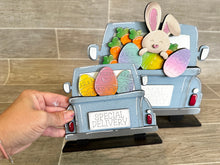 Load image into Gallery viewer, Farmhouse Truck For The Flower Basket Interchangeable File SVG, Large and TINY, Glowforge, LuckyHeartDesignsCo
