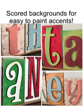 Load image into Gallery viewer, Thanks Santa Reversible Reversible Block File SVG, Thanksgiving Christmas, Pumpkin, Autumn, Glowforge, LuckyHeartDesignsCo