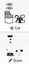 Load image into Gallery viewer, TINY Succulents for the Flower Basket Interchangeable File SVG, Plants, Seasonal, Holiday, Tiered Tray, Glowforge, LuckyHeartDesignsCo