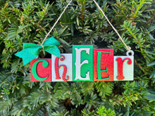 Load image into Gallery viewer, Christmas Word Blocks Ornament File SVG, Personalized, Family, teacher, Glowforge, LuckyHeartDesignsCo