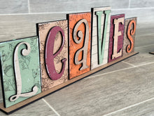 Load image into Gallery viewer, Gather HoHoHo Reversible Reversible Block File SVG, Thanksgiving Christmas, Pumpkin, Autumn, Glowforge, LuckyHeartDesignsCo