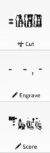 Load image into Gallery viewer, Winter Nutcracker Standing File SVG, Glowforge, Snowman Tiered Tray LuckyHeartDesignsCo