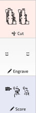 Load image into Gallery viewer, Snowman Nutcracker Standing File SVG, Glowforge, Winter Tiered Tray LuckyHeartDesignsCo