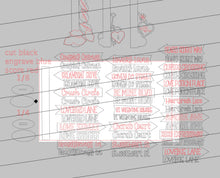 Load image into Gallery viewer, Valentine's Love Street Sign File SVG, Love Decor Glowforge, LuckyHeartDesignsCo